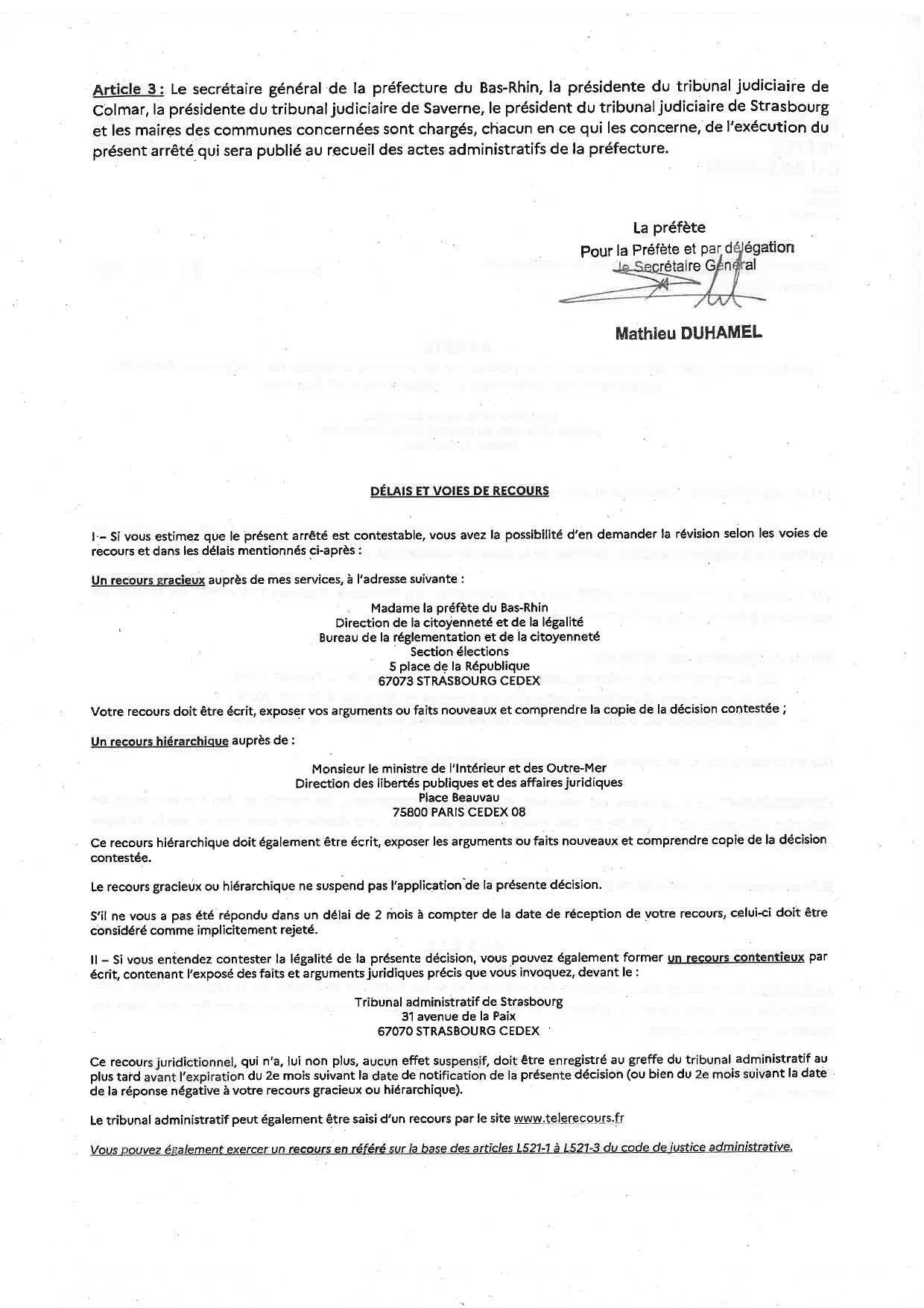 ARRETE membres des commissions contrôle des listes éléctorales 2